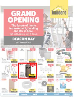 Builders : Grand Opening Beacon Bay (20 March - 23 March 2025), page 1