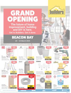 Builders : Grand Opening Beacon Bay (20 March - 23 March 2025), page 1