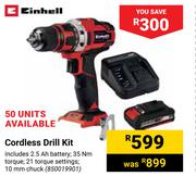 Einhell Cordless Drill Kit