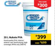 Berger Master 20L Nukote PVA