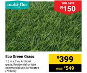 Multi Flor Eco Green Grass-1.5m x 2m