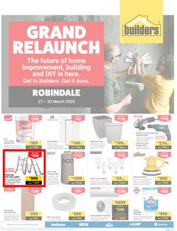 Builders : Grand Relaunch Robindale (27 March - 30 March 2025), page 1