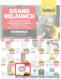 Builders : Grand Relaunch Robindale (27 March - 30 March 2025), page 1