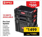 Qbrick Pro Cart System