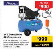 Tradeair  Direct Drive Air Compressor-24L