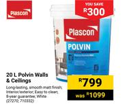 Plascon  Polvin Walls & Ceilings-20L