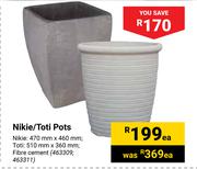 Nikie/Toti Pots-Each