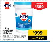 HTH 25Kg Granular+ Chlorine