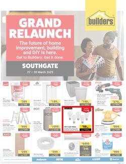 Builders : Grand Relaunch Southgate (27 March - 30 March 2025), page 1