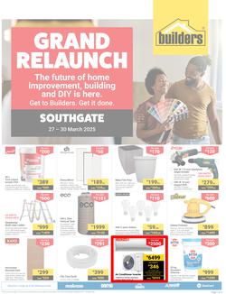 Builders : Grand Relaunch Southgate (27 March - 30 March 2025), page 1