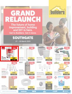 Builders : Grand Relaunch Southgate (27 March - 30 March 2025), page 1