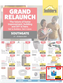 Builders : Grand Relaunch Southgate (27 March - 30 March 2025), page 1
