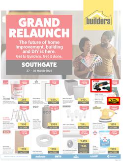 Builders : Grand Relaunch Southgate (27 March - 30 March 2025), page 1