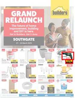 Builders : Grand Relaunch Southgate (27 March - 30 March 2025), page 1