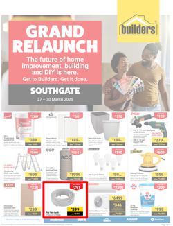 Builders : Grand Relaunch Southgate (27 March - 30 March 2025), page 1