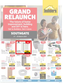 Builders : Grand Relaunch Southgate (27 March - 30 March 2025), page 1
