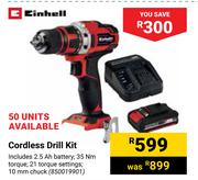 Einhell Cordless Drill Kit