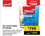 Plascon 20L Polvin Walls & Ceilings