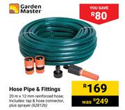 Garden Master Hose Pipe & Fittings