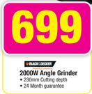 Black & Decker 2000W Angle Grinder