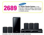 Samsung 5.1 Home Theatre System HT-F4500