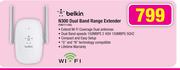Belkin N300 Dual Band Range Extender(F9K1111AS)