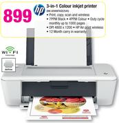 Hp 3-In-1 Colour Inkjet Printer(Ink Advantage2545)