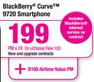 Blackberry Curve 9720 Smartphone-On uChoose Flexi 100
