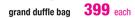Classic Cellini Grand Duffle Bag-Each