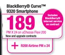 Blackberry Curve 9320 Smartphone-On uChoose Flexi 200