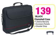 Black Clamshell Case