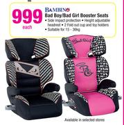 Bambin Bad Boy/Bad Girl Booster Seats-Each
