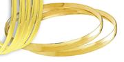 4mm 9ct Gold 'C' Shaped Bangles Each