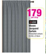 Always Home Woven Jacquard Curtain