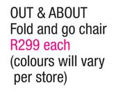 Out & About Fold And Go Chair