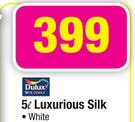 Dulux 5L Luxurious White Silk