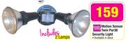 Simple Choice Motion Sensor Twin Par38 Security Light