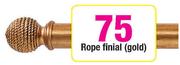 Decorland Rope Finial(gold)