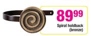 Decorland Spiral Holdback(Bronze)