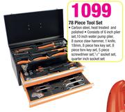 78 Piece Tool Set 
