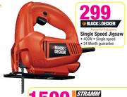 Black & Decker Single Speed Jigsaw