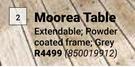 King Fisher Mooera Table
