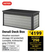 Keter Denali Deck Box
