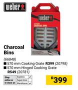 Weber Charcoal Bins