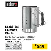 Weber Premium 570mm Kettle Grill
