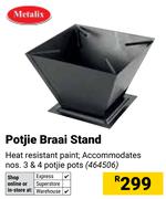 Metalix Potjie Braai Stand