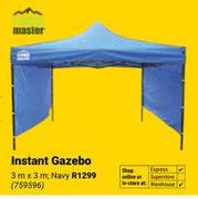 Campmaster Instant Gazebo 3m x 3m