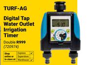 Turf-AG Digital Tap Water Outlet Irrigation Timer Double