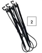 3 x Micro Peg & Tube 180 Degree Sprinkler