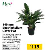 Flora 140mm Spathiphyllum Cover Pot